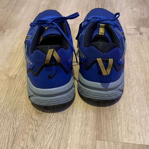 NWT Asics Men Gel-Venture 8 Running Shoes Extra Wide 4E size12 Monaco Blue Black - Picture 3 of 7